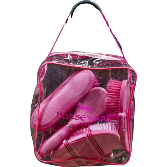Horseware Newmarket Grooming Set Pink