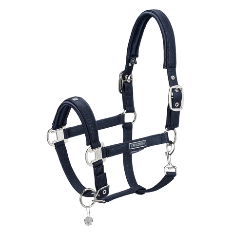 Eskadron Glitter Headcollar Navy