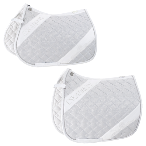 Eskadron Glitter Mesh Pad White
