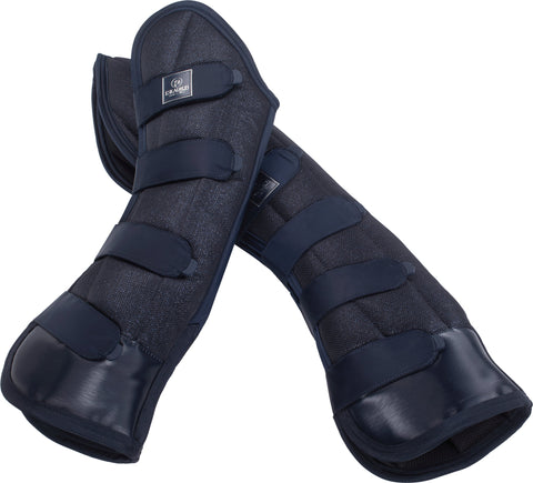 Eskadron Glitter Mesh Travel Boots Navy