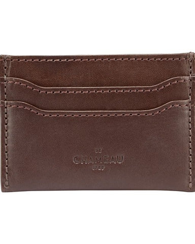 Le Chameau Card Wallet Marron