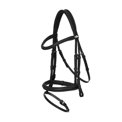 LeMieux Arika Flash Bridle Brown