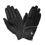 LeMieux Crystal Gloves Black