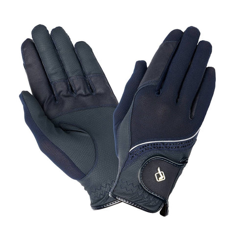 LeMieux Crystal Gloves Navy