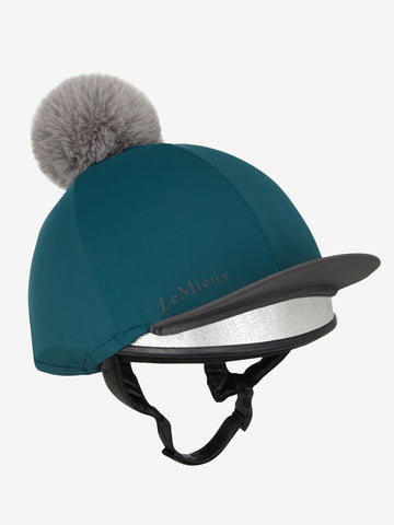 LeMieux Pom Pom Hat Silk Atlanic