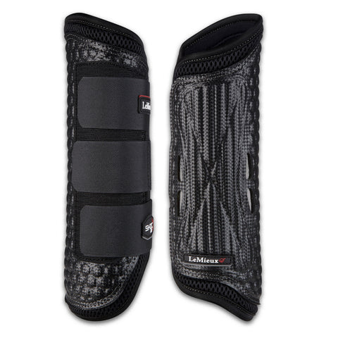 LeMieux Shoc Air XC Boots Back Black