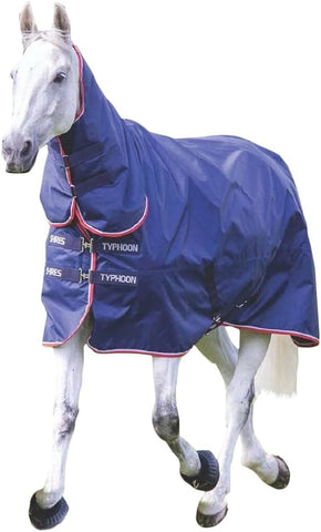 Shires Typhoon 100g Combo Turnout Navy