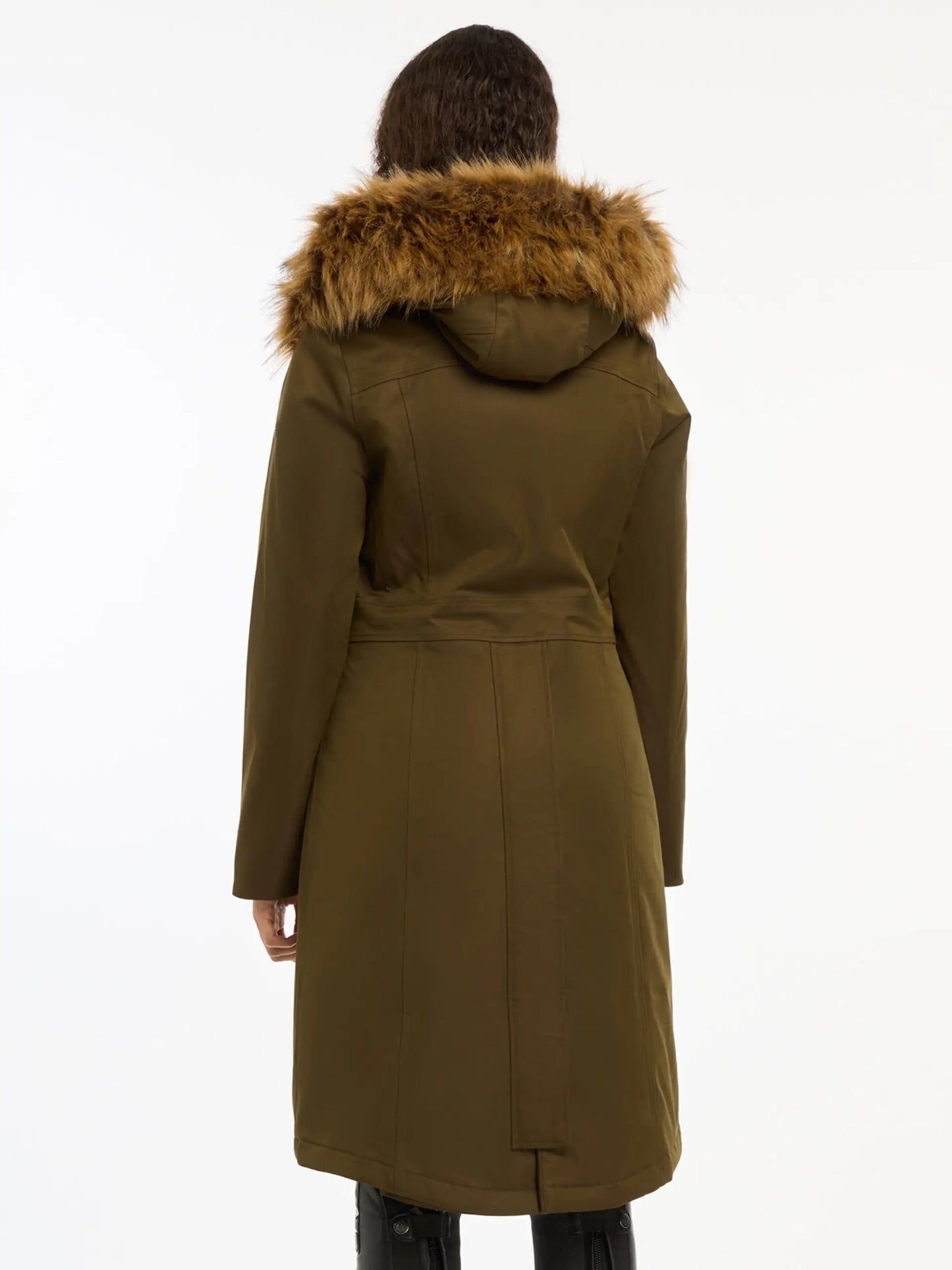 Lemieux Anya Waterproof Long Riding Coat Alpine