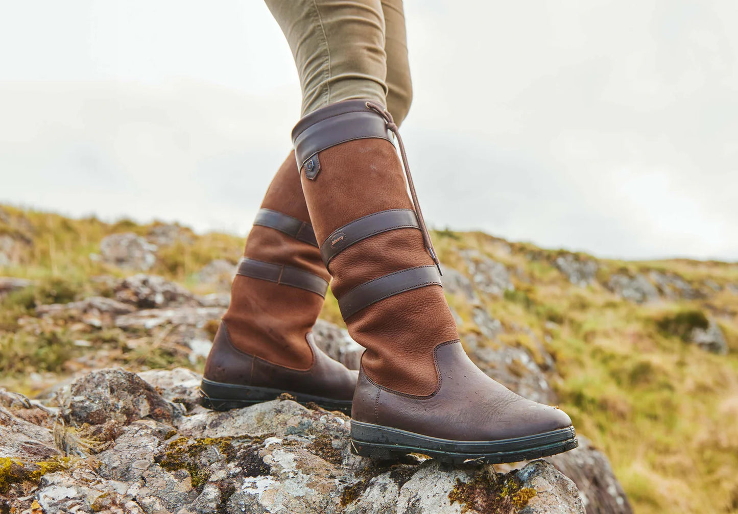 DUBARRY GALWAY BOOTS Walnut Extrafit