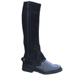 Dever adult Suede 1/2 Chaps Black