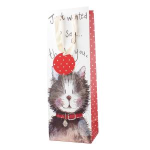 Alex Clark Cat Bottle Bag
