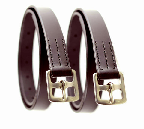 Ascot Stirrup Leathers Brown