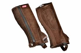 Dever adult Suede 1/2 Chaps Brown