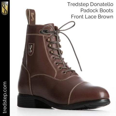 Donatello Paddock Front Lace Brown