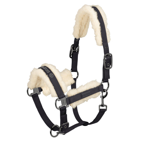 Eskadron Glossy Evo Wool Headcollar Grey