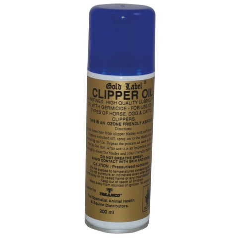 Gold Label Clipper Oil 200ml