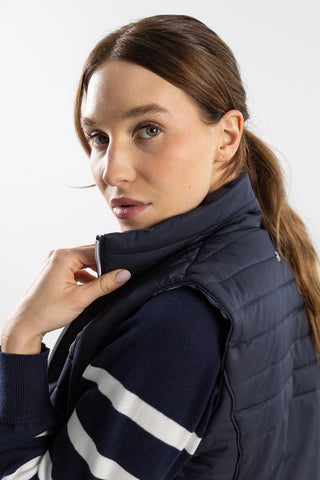 Harcour Balzac Gilet Navy