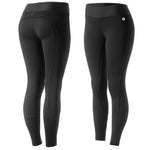 Horze Active Fleece Lined Tights Black