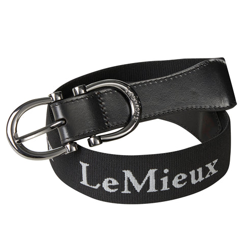 LeMieux Elasticated Belt Black