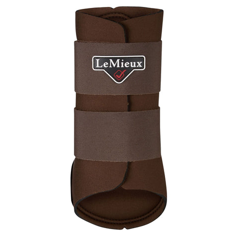 LeMieux Grafter Brushing Boots Brown