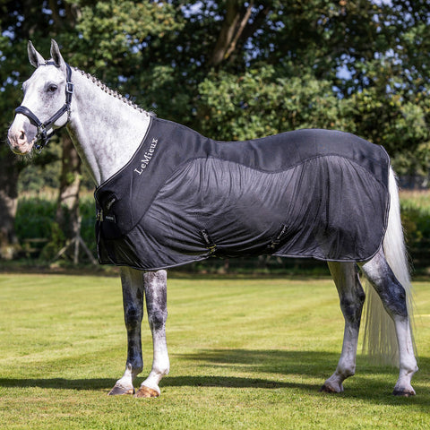 LeMieux Kudos Mesh Sports Cooler Rug Black