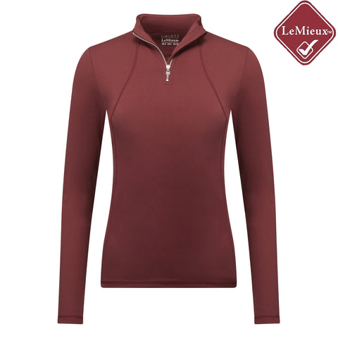 LeMieux Liberte Zip Base Layer Rioja