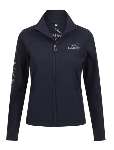 LeMieux Mens Elite Soft Shell Jacket Navy