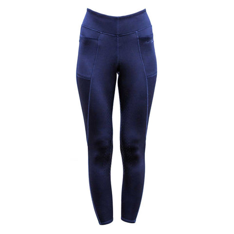 Mark Todd Winter Riding Tights Navy
