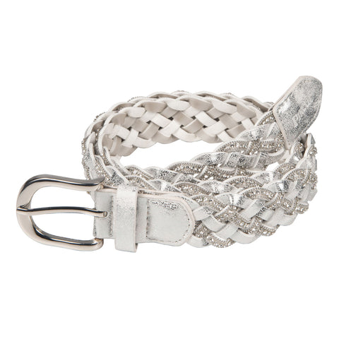 Pikeur Bling Belt Silver