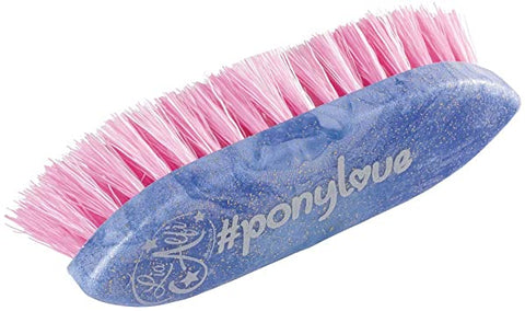Pony love Mane Brush Blue Glitter