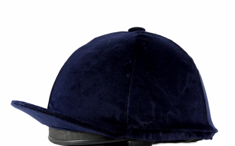 Racesafe Velvet Hat Silk Black