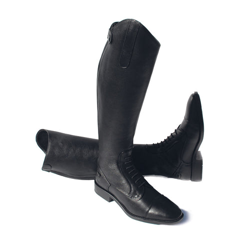 Rhinegold Junior Luxus Riding Boots Black