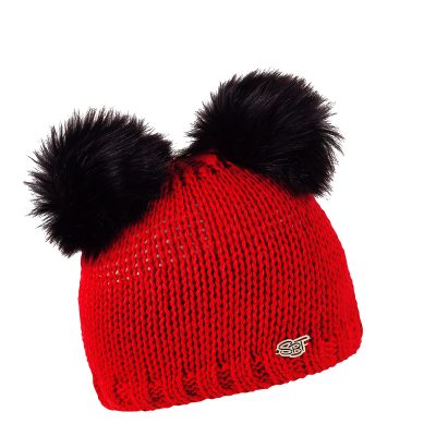 Sabbot Irena Double Pom Red