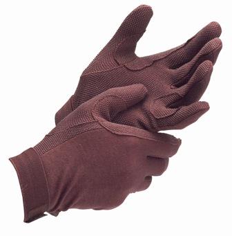 Shires Adults Newbury Gloves Brown