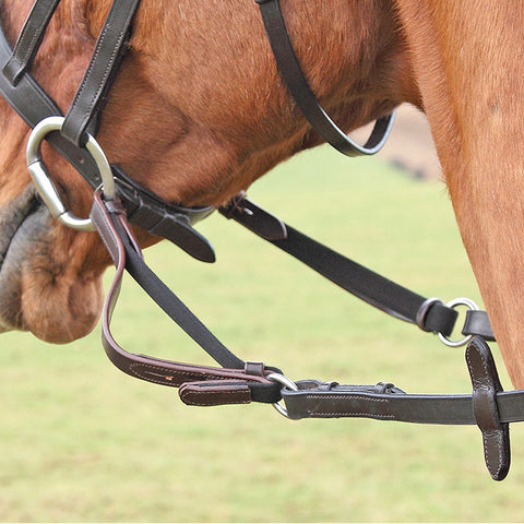 Shires Flexi Rein Havana