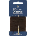 Shires Plaiting Thread Brown