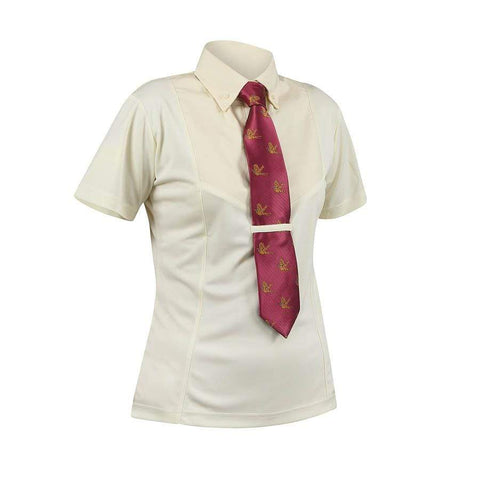 Shires Short Sleeve Show Shirt Yellow