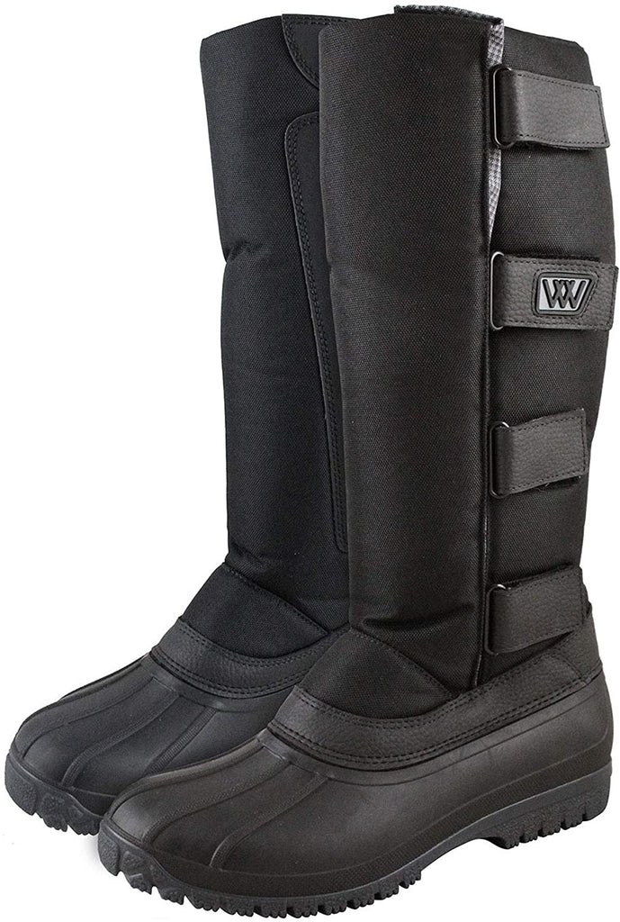 Fleece lined yard boots top