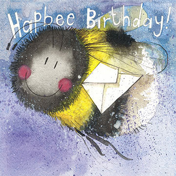 Alex Clark Bees Sparkle Birthday Card