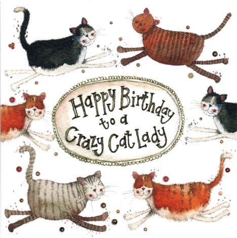 Alex Clark Cat Lady Cards