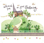 Alex Clark Christening Day Card