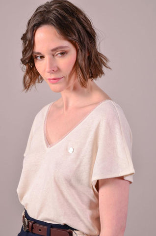 Harcour Tara T-shirt Beige