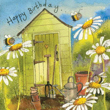 Alex Clark Garden Hut Card