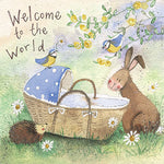 Alex Clark Welcome To The World Card